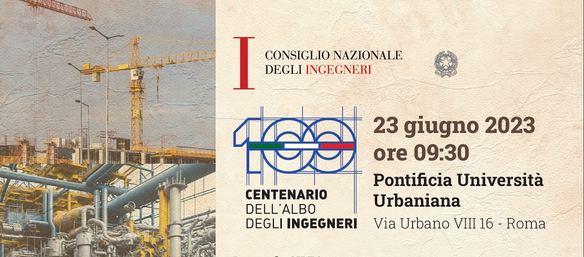 Gli ingegneri festeggiano i 100 anni dell'Albo					