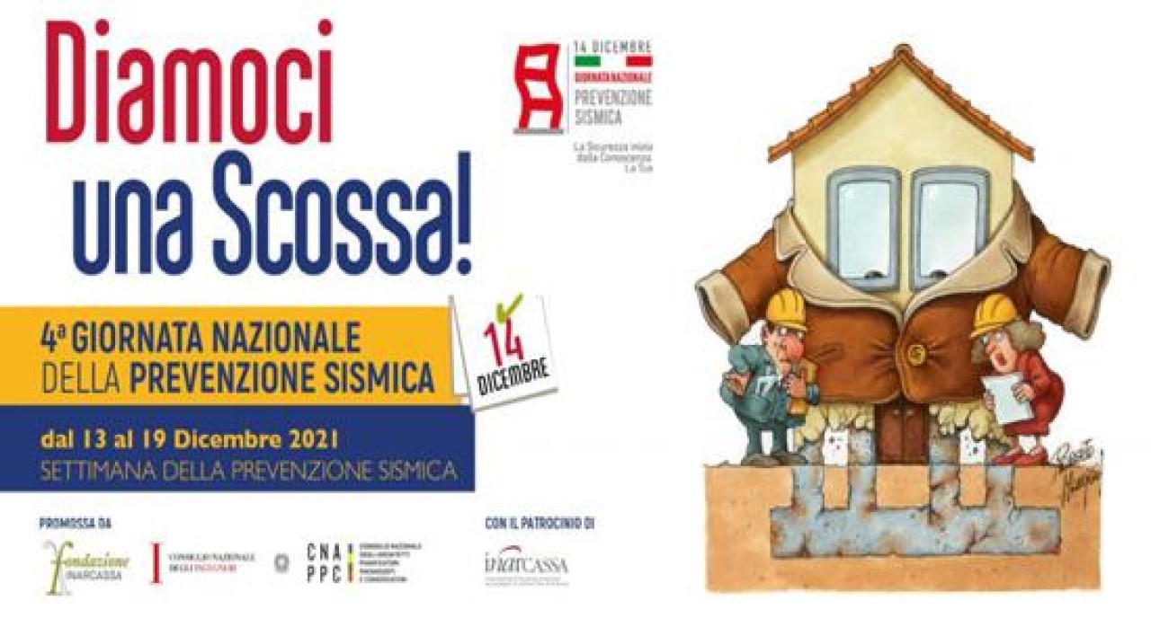 Presentata la 4a edizione della Giornata Nazionale della Prevenzione Sismica					