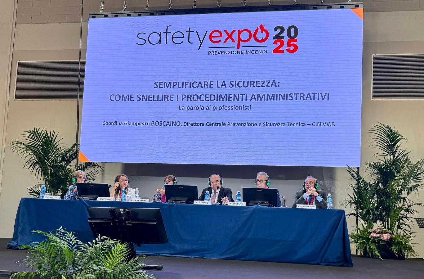 SAFETY EXPO 2025: Le proposte degli ingegneri per semplificare la prevenzione incendi					