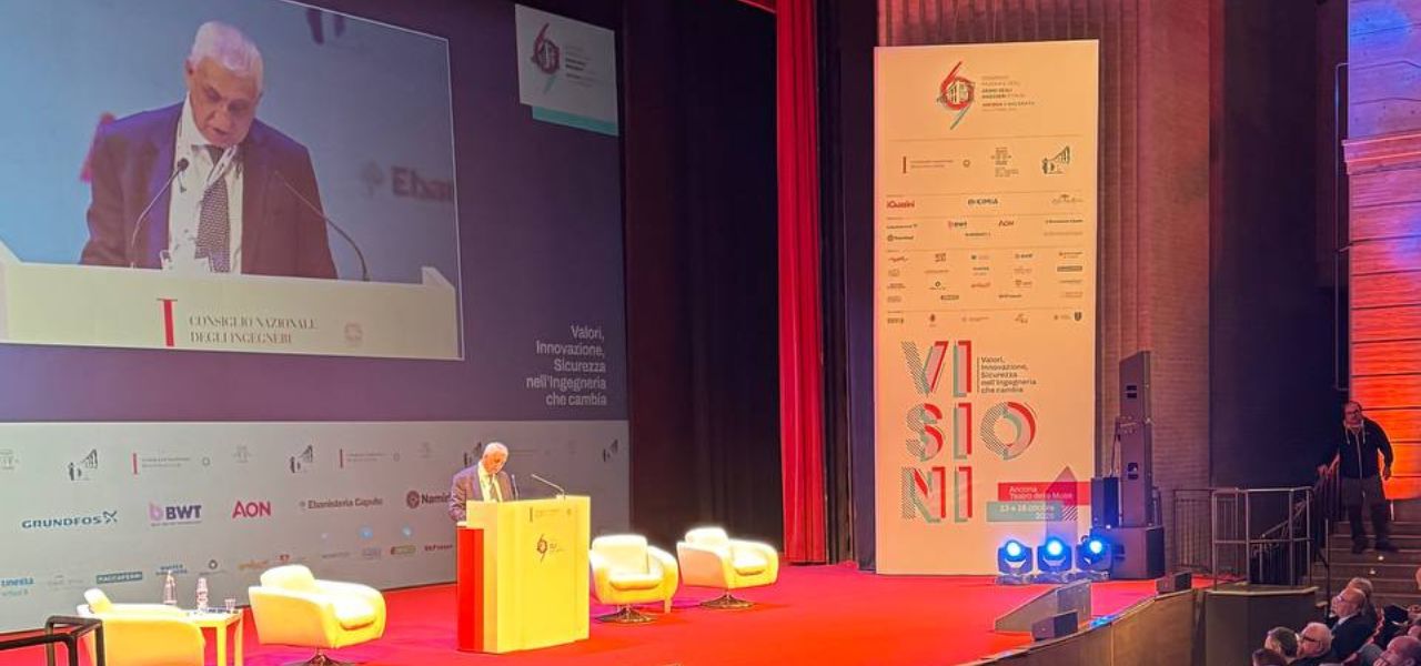 69° CONGRESSO DEGLI INGEGNERI ITALIANI – PERRINI: “OBBLIGO DI ISCRIZIONE ALL’ALBO PER TUTTI GLI INGEGNERI” 					