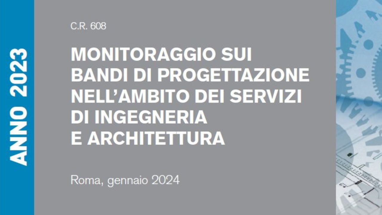 Stabile nel 2023 il mercato dei servizi di ingegneria e architettura					