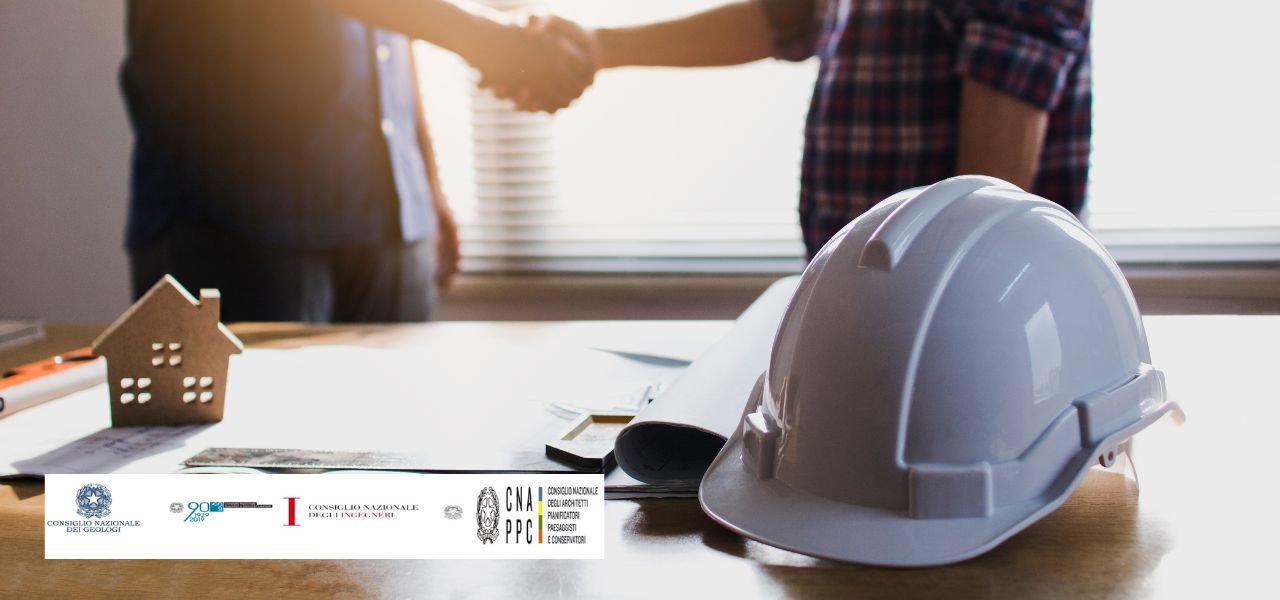 Grandi infrastrutture: la posizioni di Architetti, Ingegneri, Geologi, Geometri					