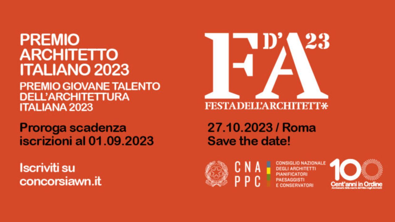 La Festa dell’Architetto il 27 ottobre a Roma					
