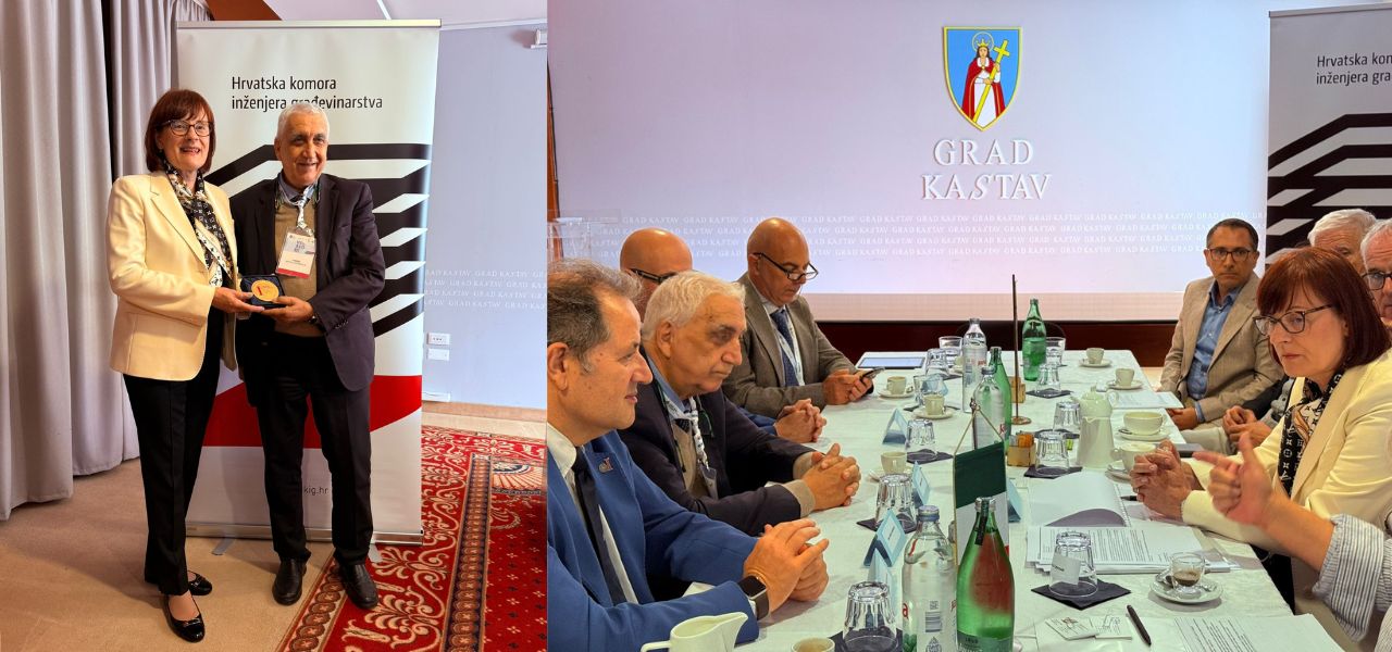 69° CONGRESSO INGEGNERI: IL CNI INCONTRA LA CAMERA CROATA DEGLI INGEGNERI CIVILI					