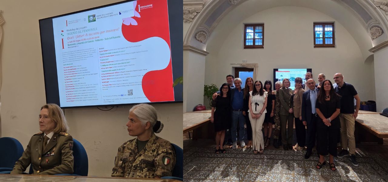 L'Ingegno al Femminile per le infrastrutture strategiche					