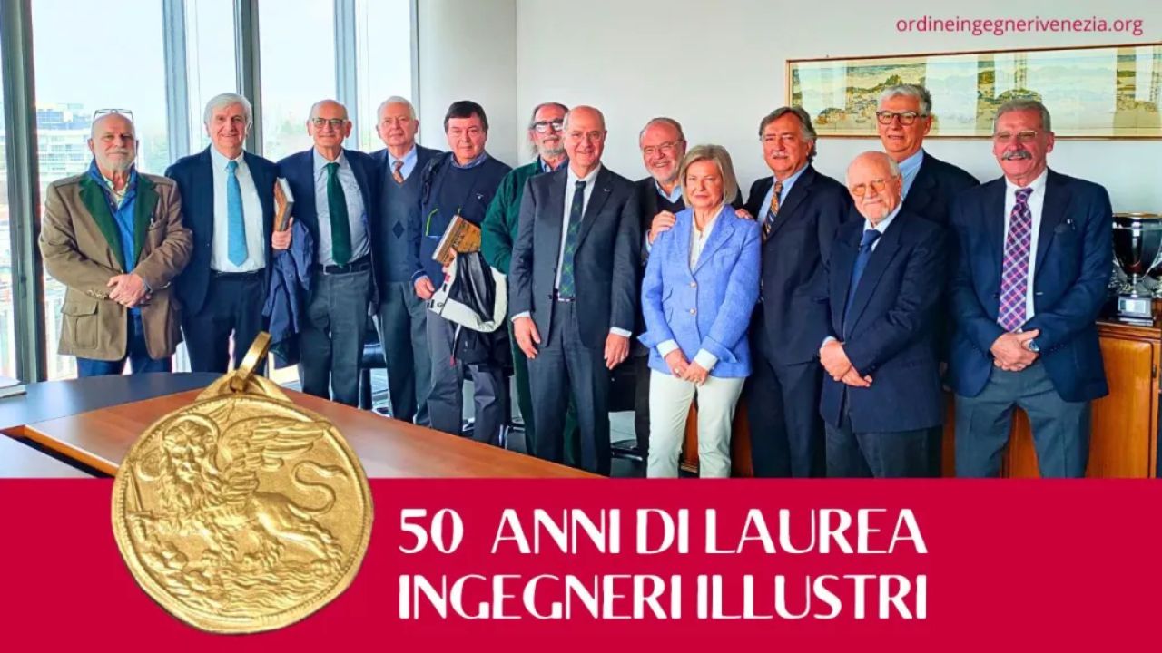 11 Ingegneri illustri premiati con l'Osella d'oro per i 50 anni dalla laurea