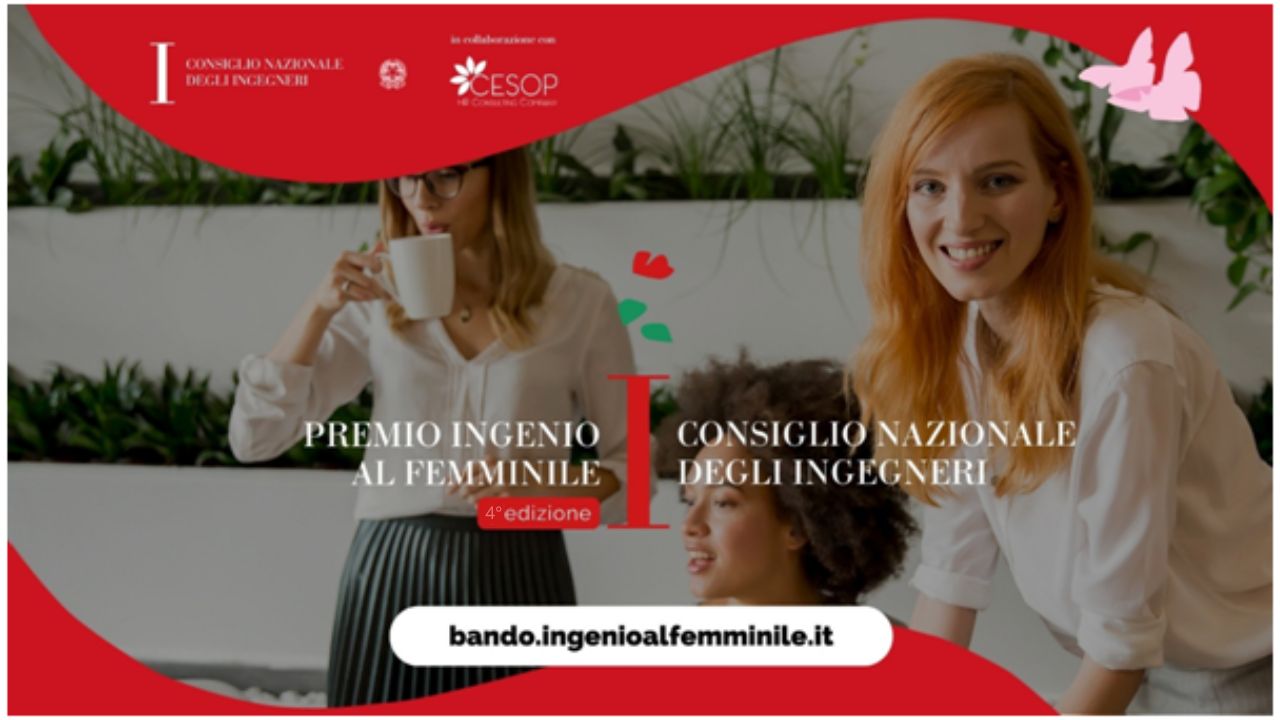 Ingenio al femminile: il CNI annuncia la quarta edizione dell'iniziativa					